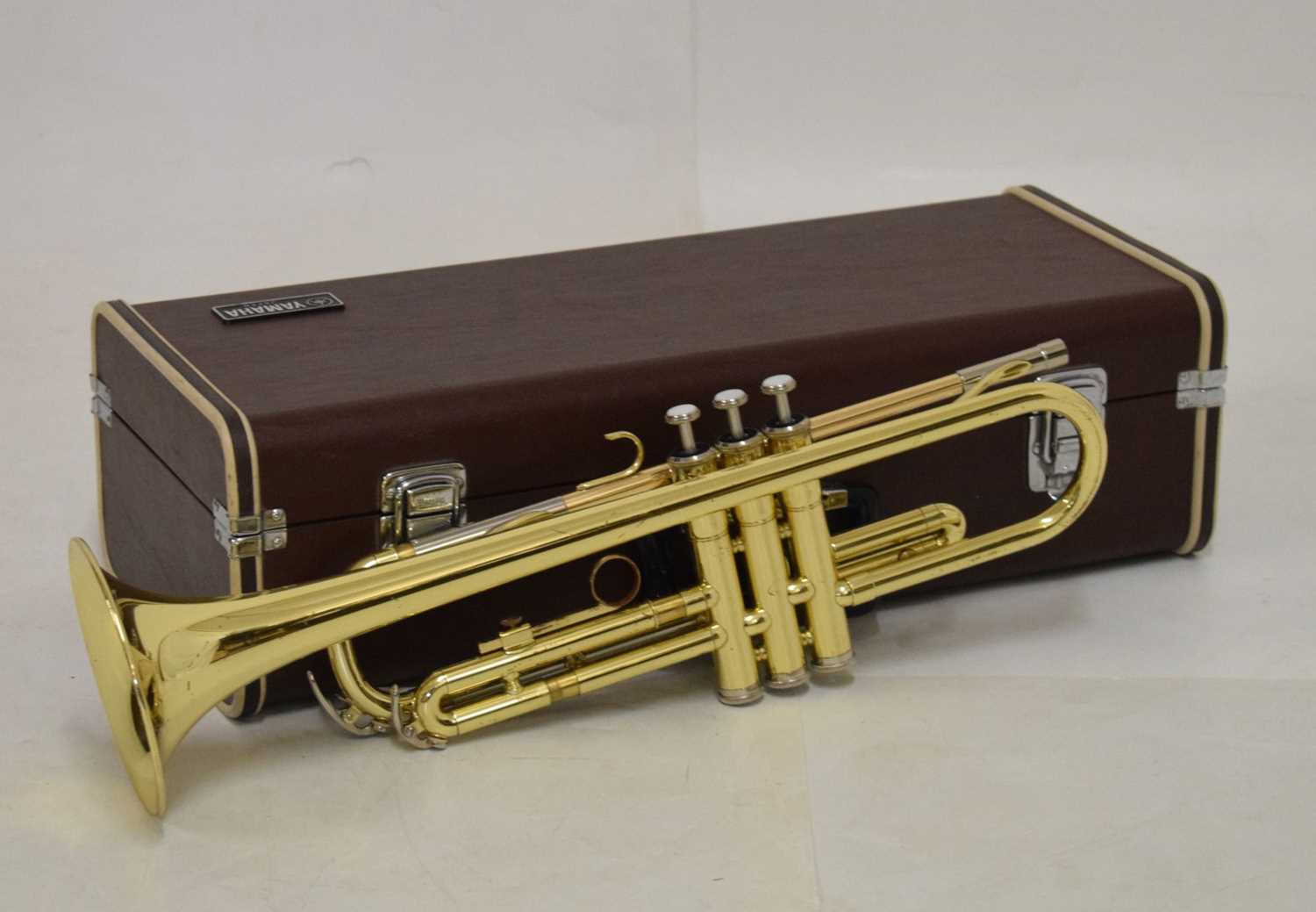 Lot 330 - Yamaha trumpet, cased