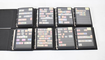 Lot 250 - Eight albums of World stamps