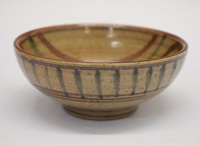 Lot 447 - Studio pottery footed bowl