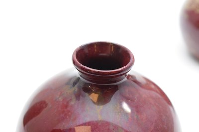 Lot 297 - Bernard Moore - Three small vases