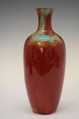 Lot 456 - Bernard Moore flambé vase, etc