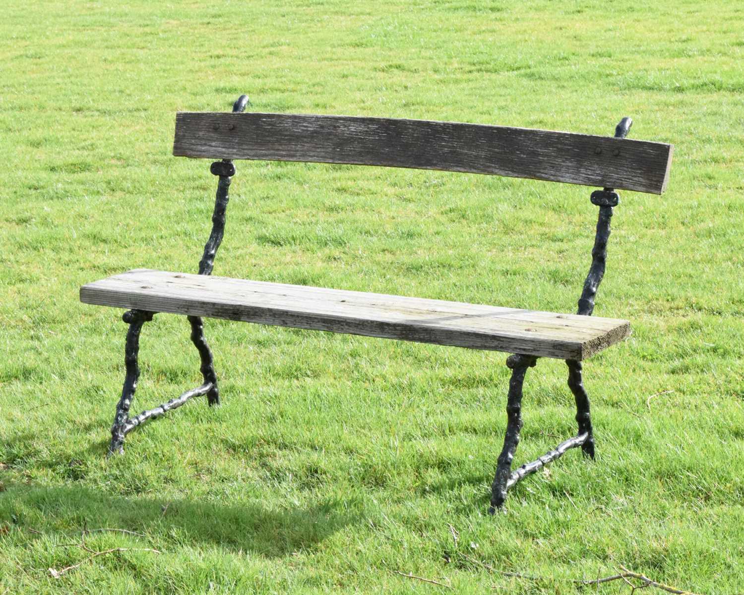 Lot 802 - Two seater garden bench