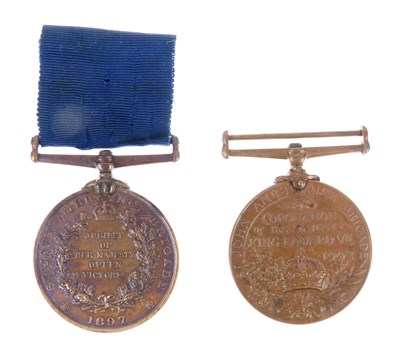 Lot 239 - Queen Victoria and Edward VII St. John Ambulance Brigade Medals