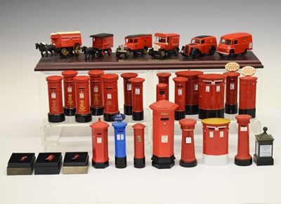 Lot 368 - Quantity of Royal Mail Pillar Box collection and boxed `Lledo collection