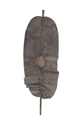 Lot 345 - South Sudanese warriors battle shield