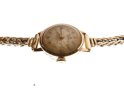 Lot 117 - Omega - Lady's gold plated cocktail watch