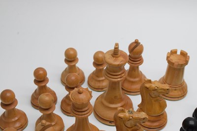 Lot 167 - J. Jaques & Son, Ltd., London 'The Staunton Chessmen' chess set