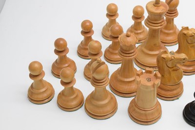 Lot 167 - J. Jaques & Son, Ltd., London 'The Staunton Chessmen' chess set