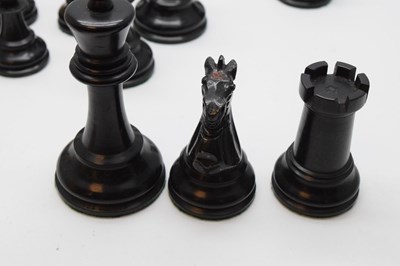 Lot 167 - J. Jaques & Son, Ltd., London 'The Staunton Chessmen' chess set