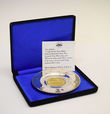 Lot 182 - Queen Elizabeth The Queen Mother limited edition silver dish