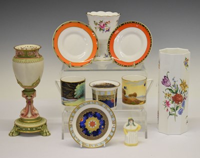 Lot 504 - Group of Royal Worcester vases, etc