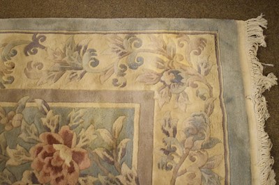 Lot 495 - Chinese wool rug