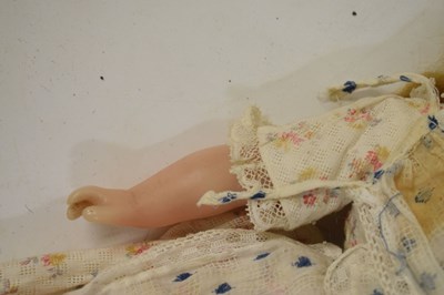 Lot 202 - 19th Century wax shoulder head doll, attributed to Pierotti