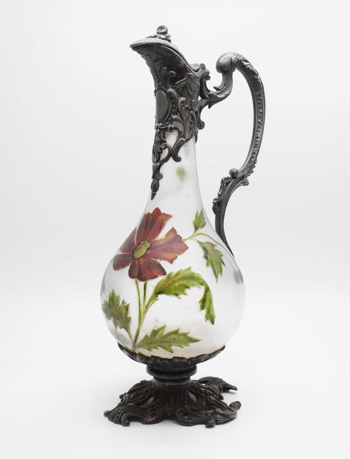 Lot 265 - Late 19th Century French claret jug