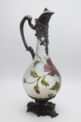 Lot 265 - Late 19th Century French claret jug