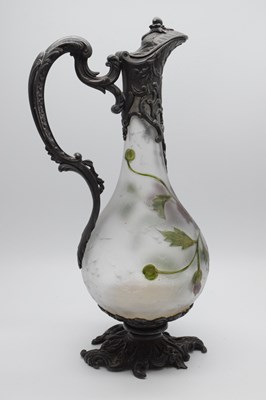 Lot 265 - Late 19th Century French claret jug