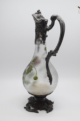 Lot 265 - Late 19th Century French claret jug