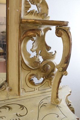 Lot 532 - Painted mirrorback console