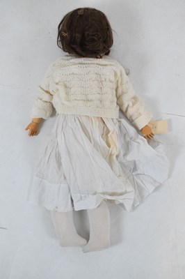 Lot 199 - Four early 20th Century German bisque headed dolls