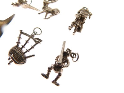 Lot 93 - Small quantity of assorted Scottish themed charms