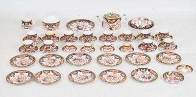 Lot 507 - Early 20th Century Royal Crown Derby 'Kings Imari' tea and coffee wares