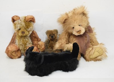 Lot 389 - Four Charlie Bears comprising; Catherine, Bracken, Acorn and Scotty Dog