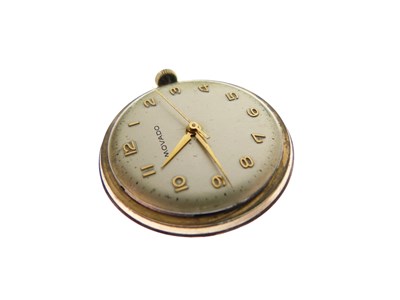Lot 113 - Movado - Gentleman's 9ct gold cased wristwatch