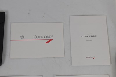Lot 334 - Quantity of Concorde ephemera and memorabilia