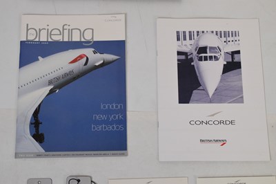 Lot 334 - Quantity of Concorde ephemera and memorabilia