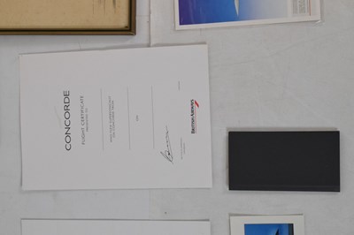 Lot 334 - Quantity of Concorde ephemera and memorabilia