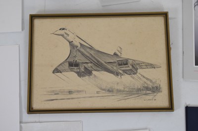 Lot 334 - Quantity of Concorde ephemera and memorabilia