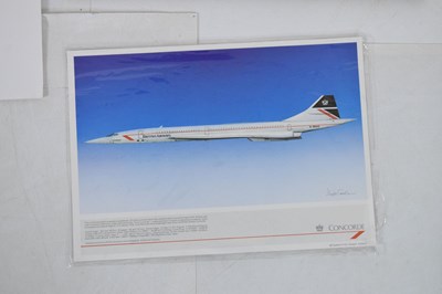 Lot 334 - Quantity of Concorde ephemera and memorabilia