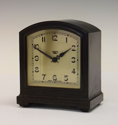 Lot 604 - Smiths Bakelite alarm clock