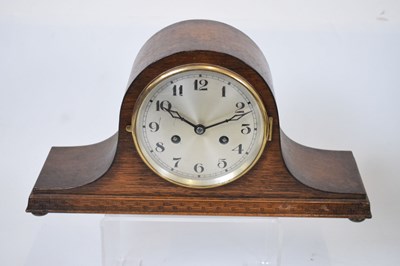 Lot 597 - Four Napoleon's hat clocks and movements