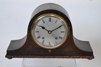 Lot 597 - Four Napoleon's hat clocks and movements