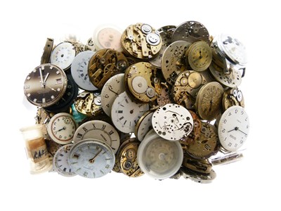 Lot 135 - Quantity of fob and wristwatch movements