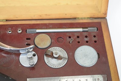 Lot 81 - Boxed Seitz punch with fittings