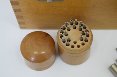 Lot 76 - Wooden cased Bergeon 5285D staking set