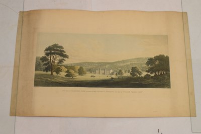 Lot 203 - Sundry Scottish views/maps/Architects drawings