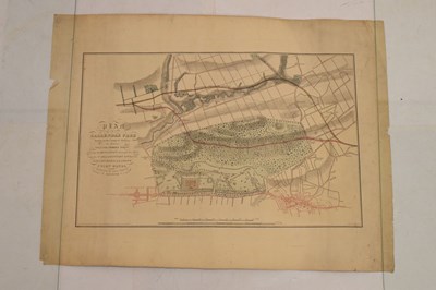 Lot 203 - Sundry Scottish views/maps/Architects drawings