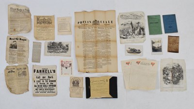 Lot 269 - Quantity of ephemera