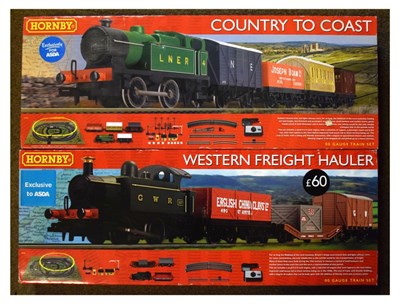 Lot 439 - Two boxed Hornby 00 gauge train sets