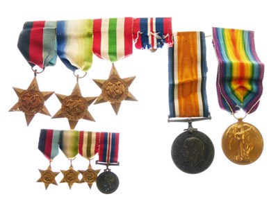 Lot 226 - First and Second World War medals