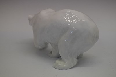 Lot 487 - Royal Copenhagen polar bear