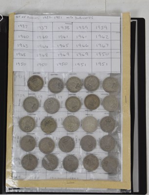 Lot 215 - Quantity of George V and later coins