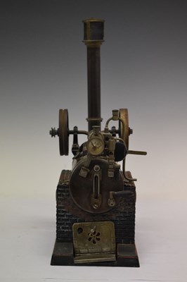 Lot 382 - Scratch built stationary steam engine