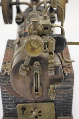 Lot 382 - Scratch built stationary steam engine