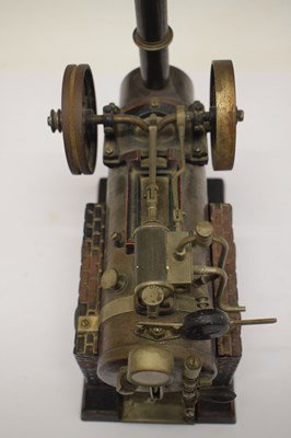 Lot 382 - Scratch built stationary steam engine