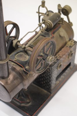 Lot 382 - Scratch built stationary steam engine