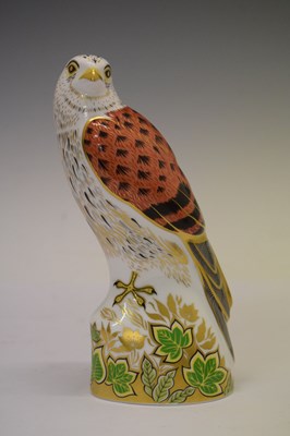 Lot 482 - Royal Crown Derby Kestrel boxed paperweight